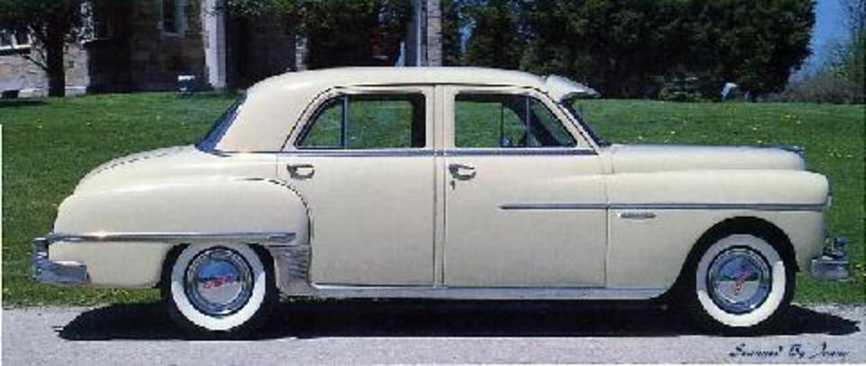 Dodge Coronet 4dr (1950). Dodge Coronet 4dr (1950)