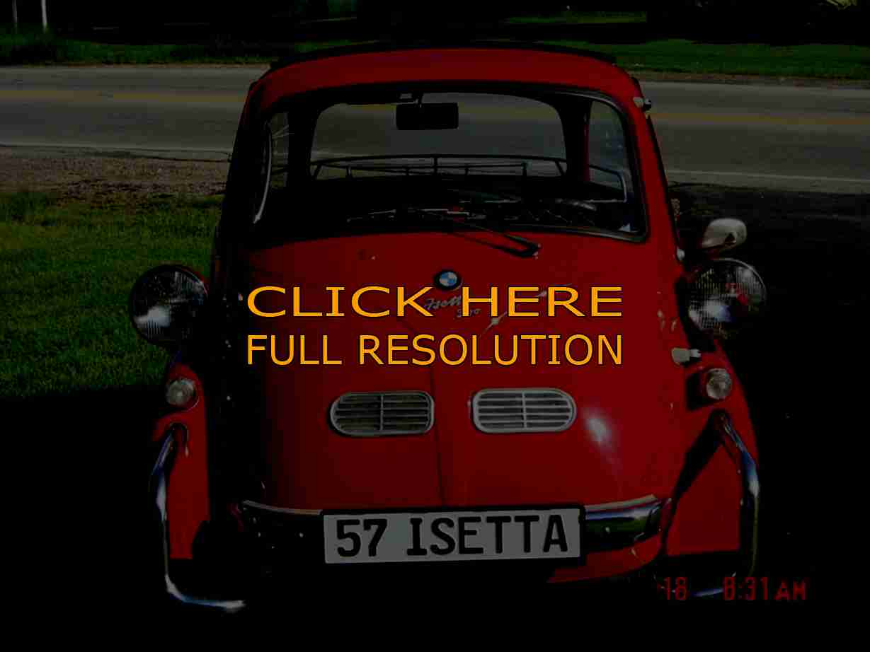 BMW Isetta. Of the millions of Bubble cars built around the same time of the