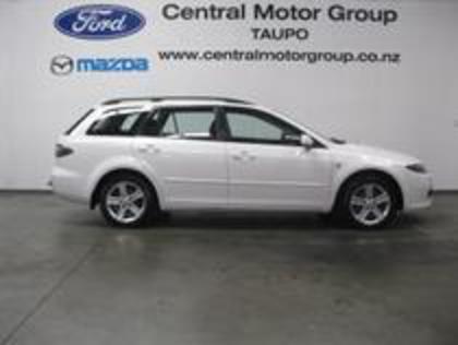 NZs favorite wagon with style..2006 Mazda 6 GSX Wagon in White.