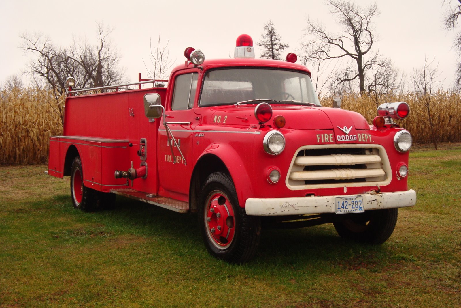 Dodge power wagon fire truck