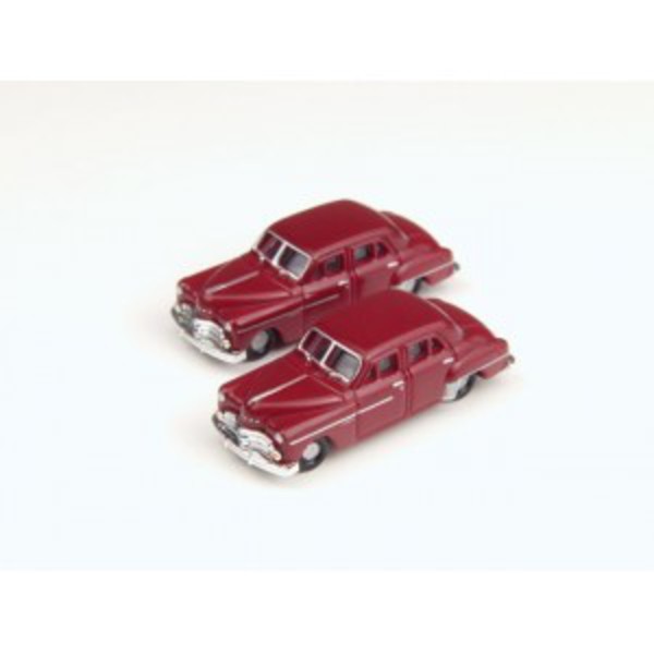 Classic Metal Works HO Scale 1950 Dodge 4Dr. Sedan Red