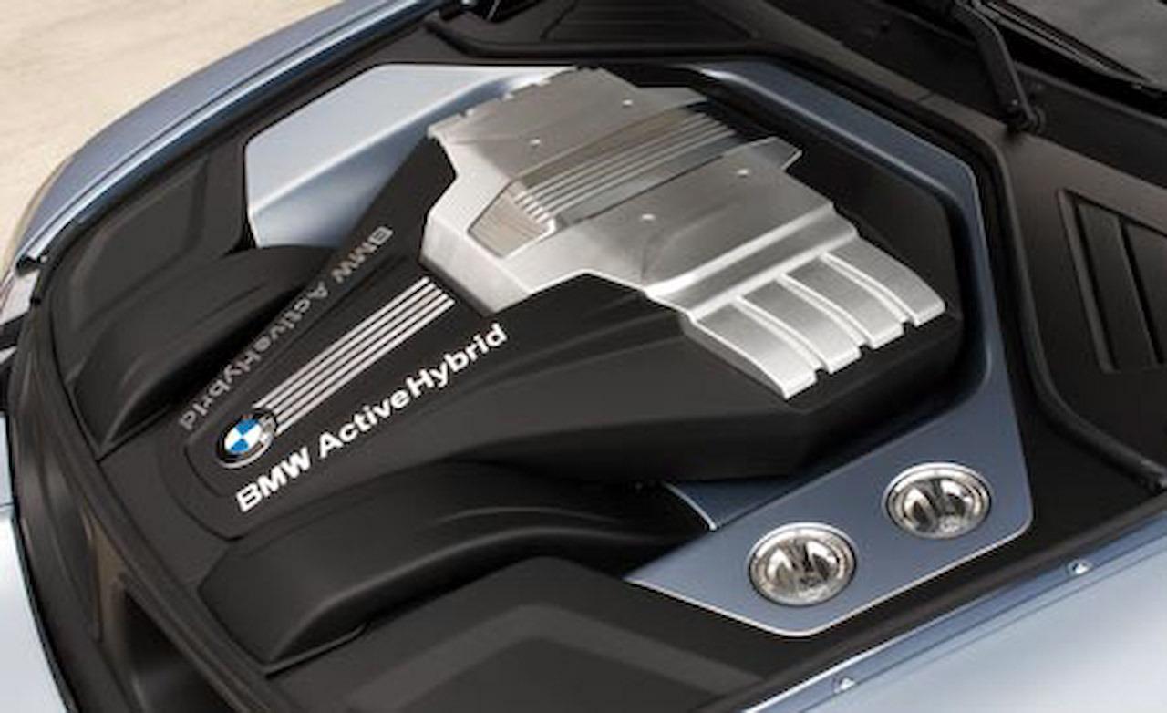 2010 BMW X6 ActiveHybrid concept engine. WALLPAPER; PRINT; RETURN TO ARTICLE