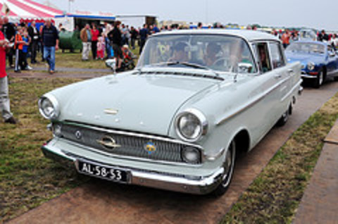 Oldtimershow Hoornsterzwaag 1960 Opel Kapitn De Luxe (Michiel2005) Tags: