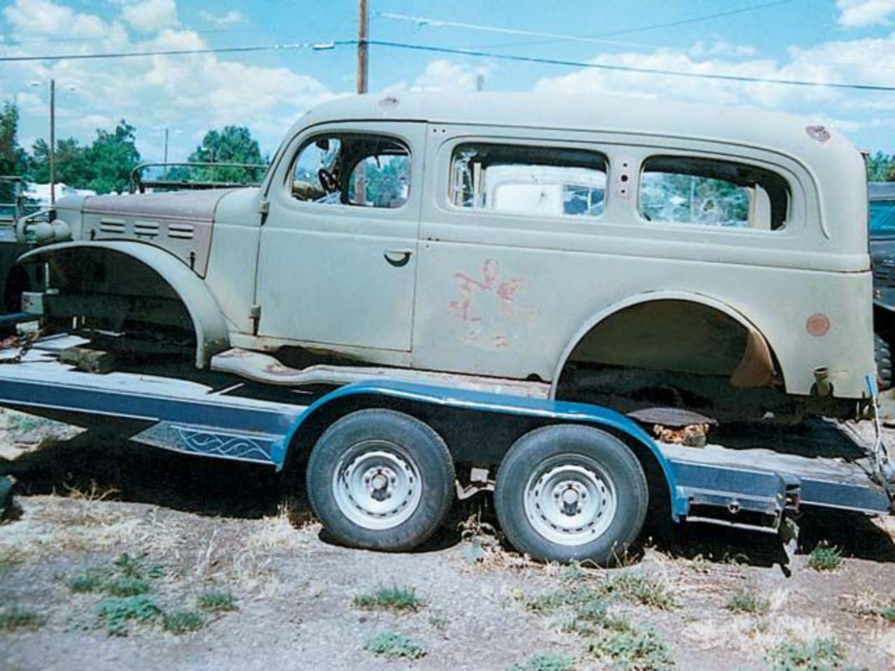 1942 Dodge M 37 Power Wagon Passenger Side View
