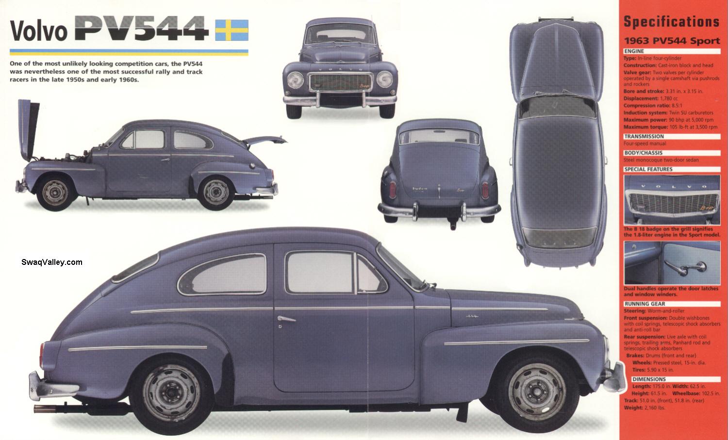 Volvo PV 544. View Download Wallpaper. 1500x907. Comments