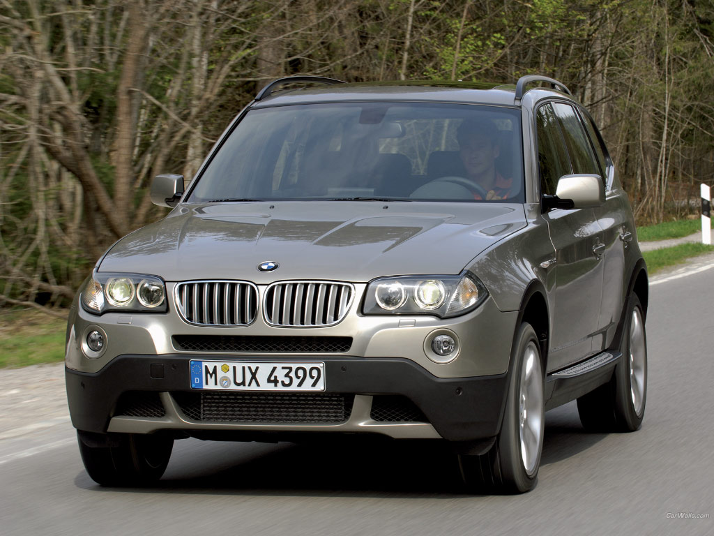 The BMW X3 is still on the first generation and it received a minor facelift