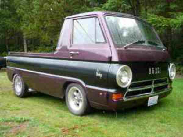 1964 Dodge A100 Pick Up. motor tranny and rear end are out of a 84 ex cop