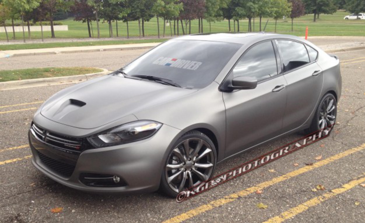 2013 Dodge Dart R/T Spotted in Matte Gray, Might Reach Production [Spy