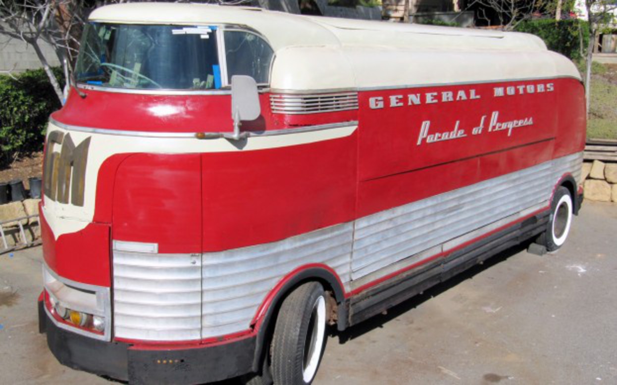 Motorama Madness: General Motors Futurliner Bus Going to Auction