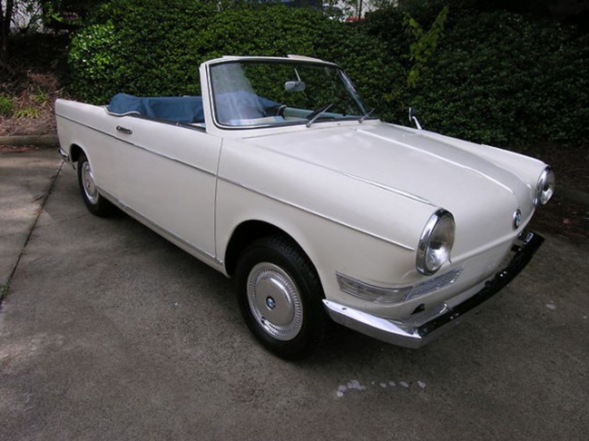 1963 BMW 700 Cabriolet For Sale Front. These cars do have some Amphicar cues