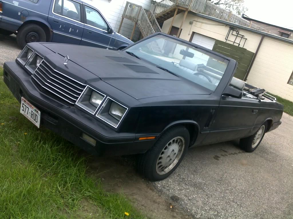 1985 Dodge 600ES Turbo for parts or whole