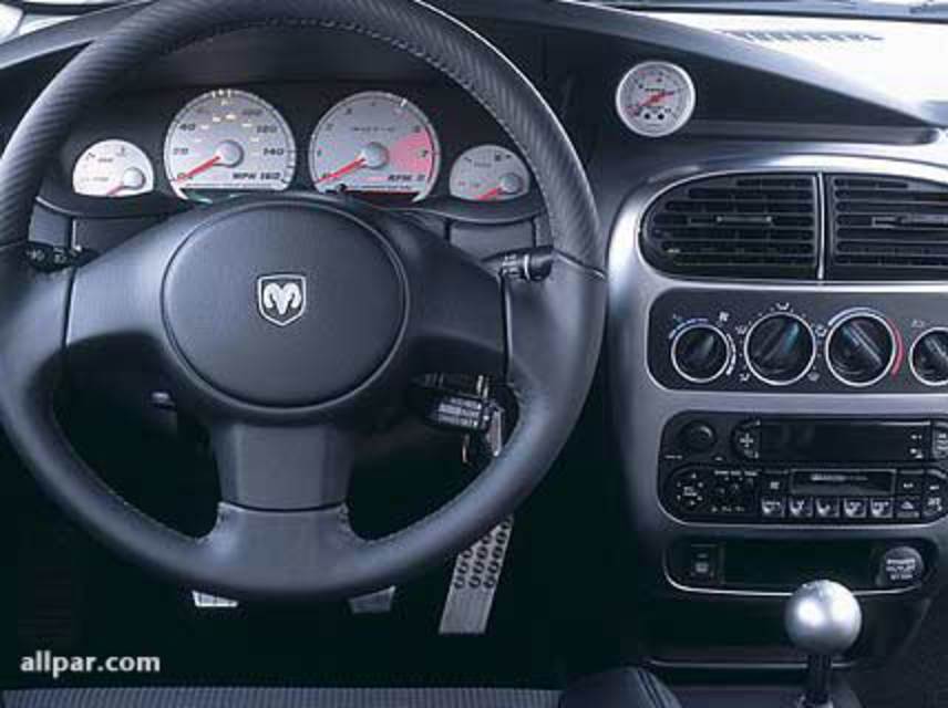Dodge Neon SRT-4 interior Paired with the SRT-4's turbo-charged powerplant