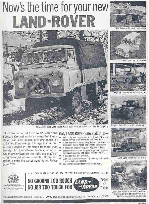 TopWorldAuto >> Photos of Land Rover Series IIa Forward Control - photo ...