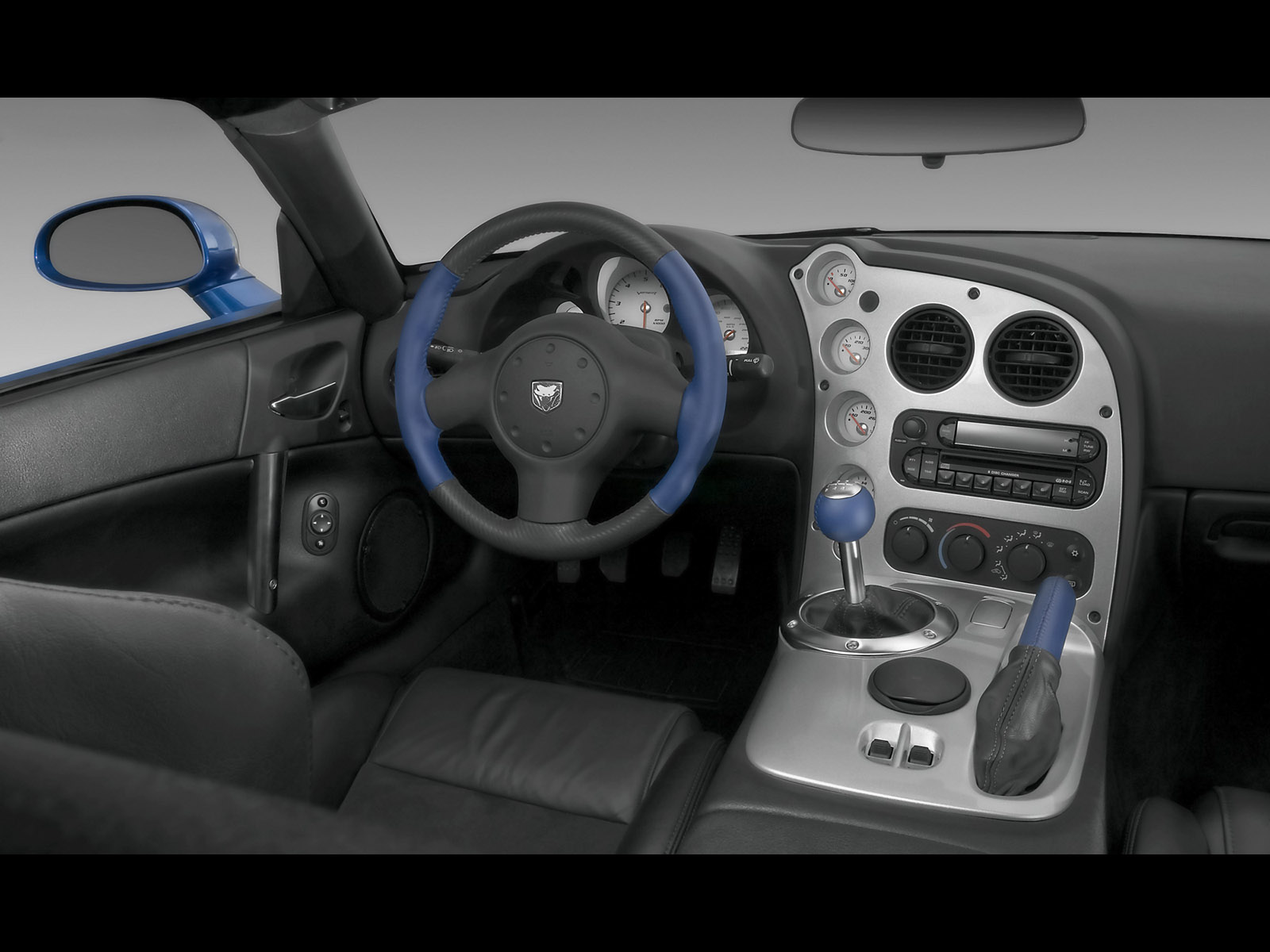 2006 Dodge Viper SRT10 Coupe - Interior - 1600x1200 Wallpaper