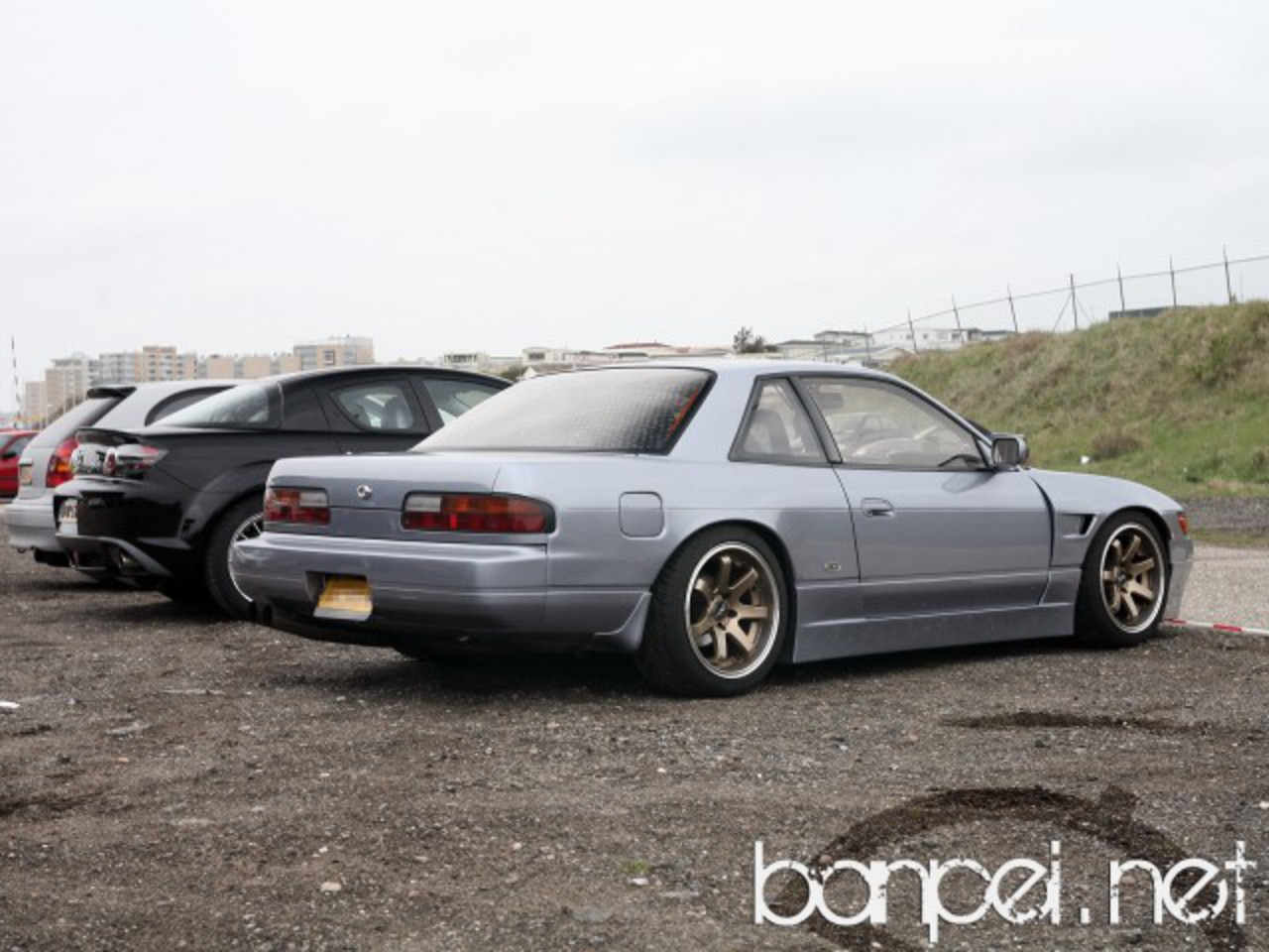 K's S13 with the TRA Kyoto 6666 Customs front (aka Rocket Bunny kit) as