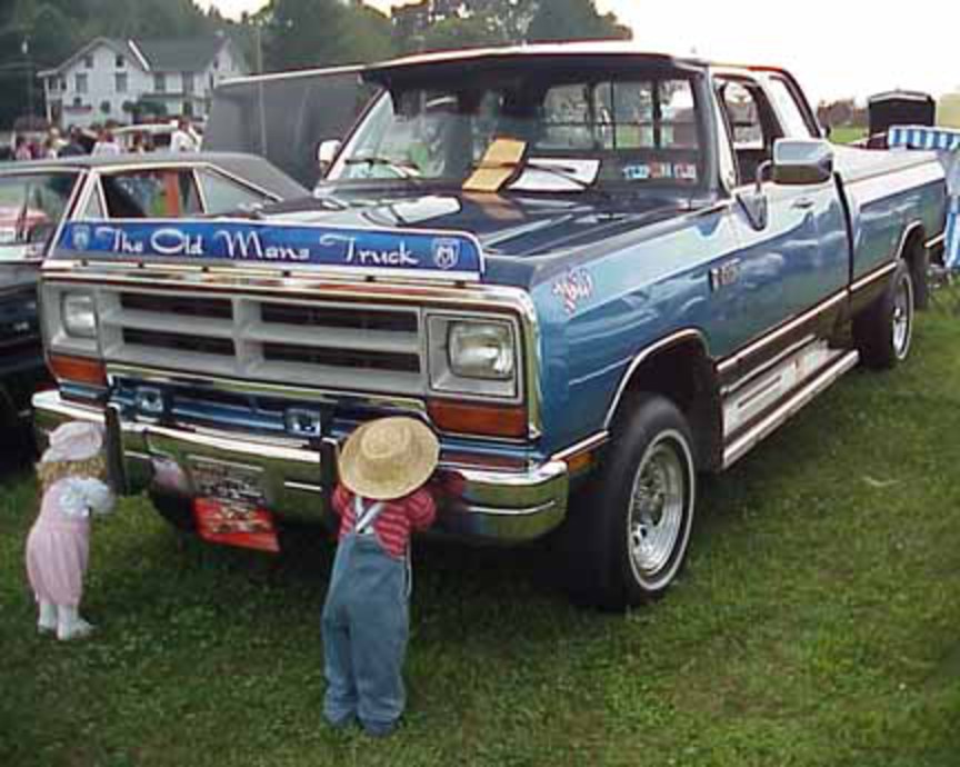 George's Dodge Pickup. Slatedale
