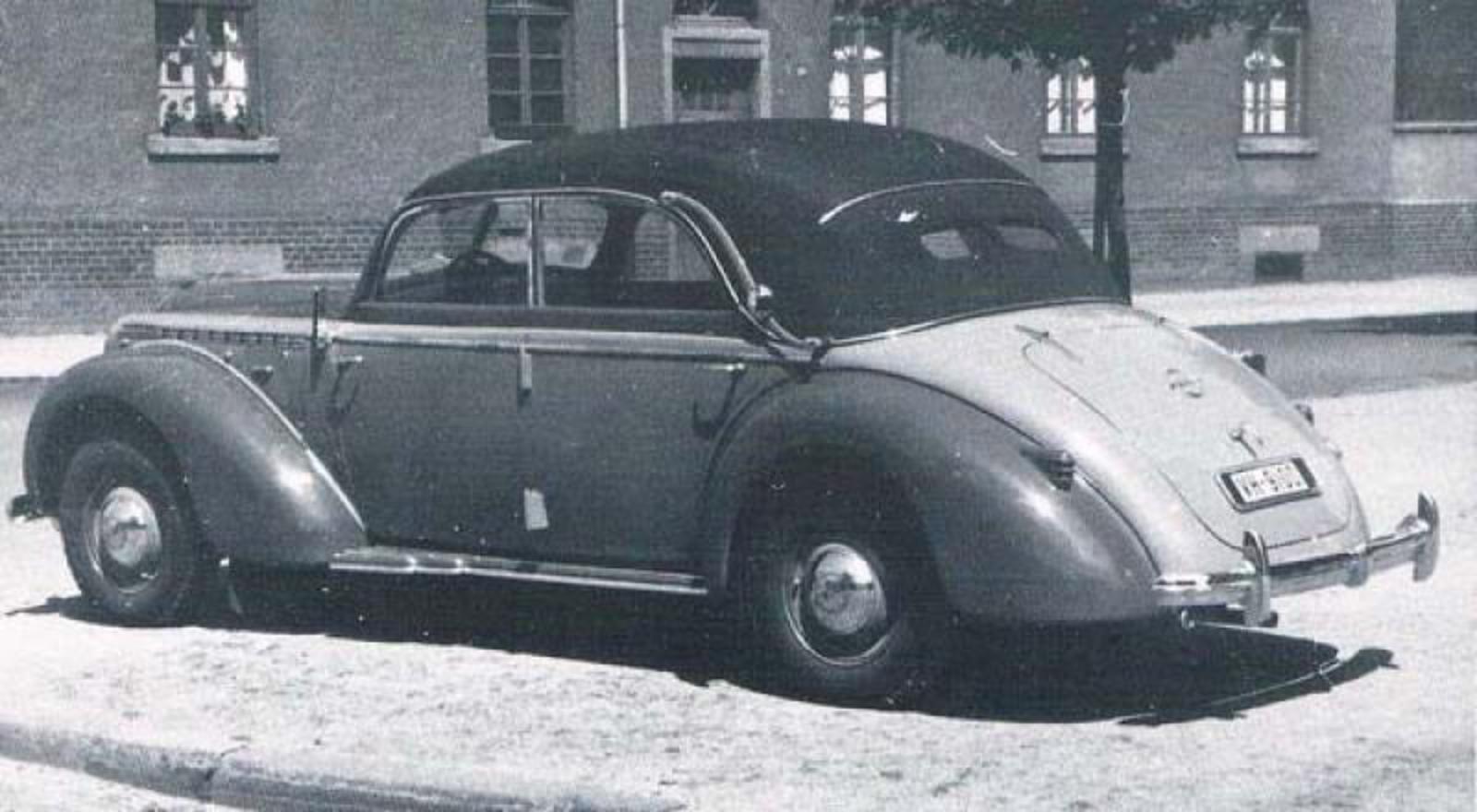 Admiral 1939 med lite andra linjer Ã¤n Opels egna tourermodell