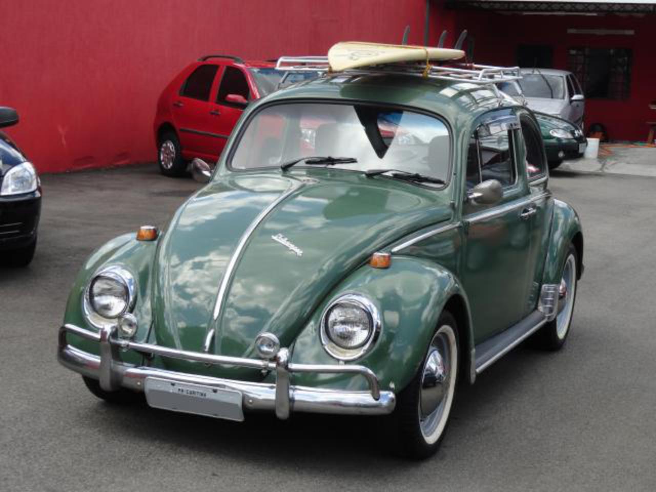 Volkswagen Fusca 1300l 2p 1970. CombustÃ­vel: GASOLINA | Cor: VERDE | Placa: