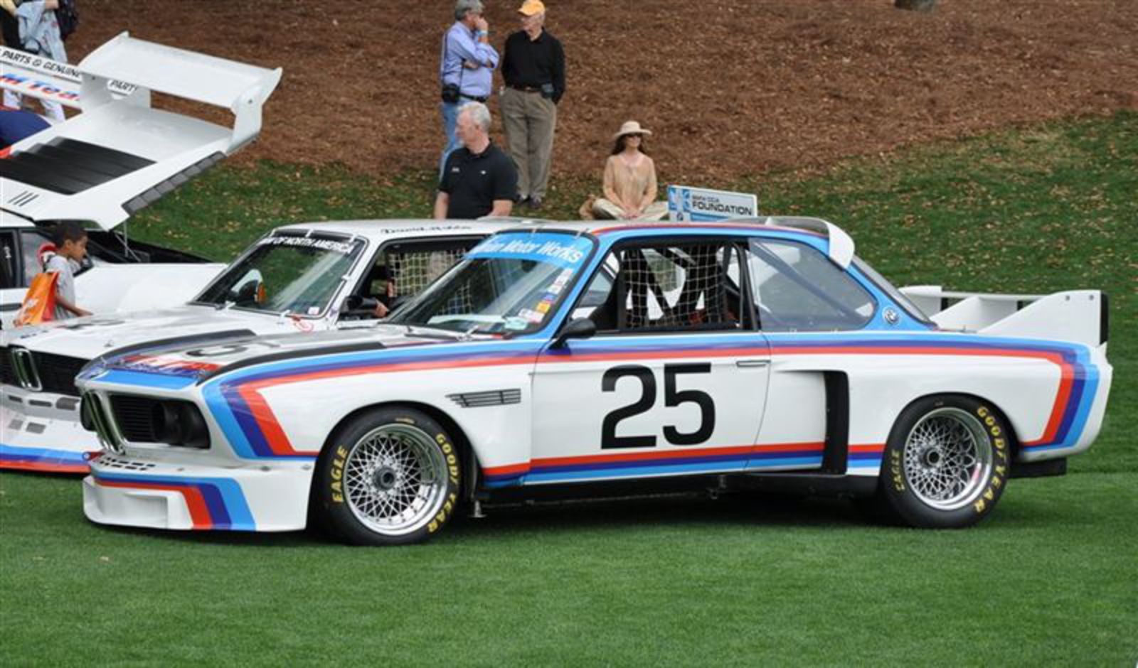 1975 bmw 30 csl side picture 2 Amelia Island Concours â€“ Cars of David Hobbs