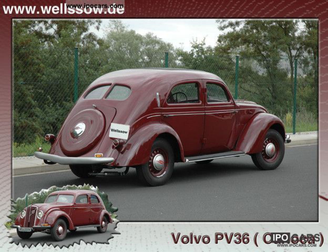 1936 Volvo PV36 Carioca Limousine
