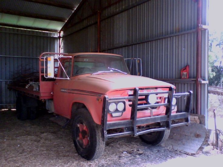 A old Dodge AT4 760 Diesel owned by a friend of my dad's - who uses the