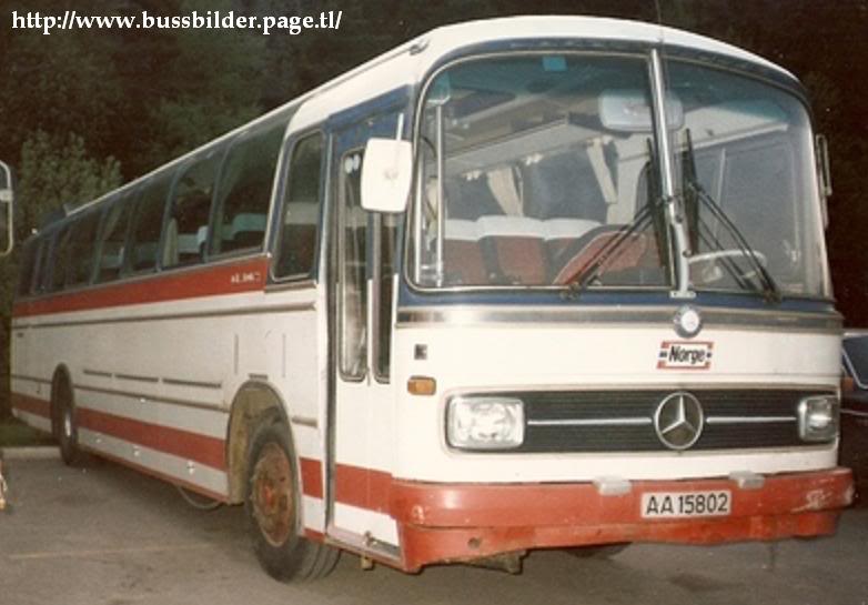 Kjell Lindhjem's Rute &amp; Turistbusser # 54 LS20654 Volvo B58-65 vin 6833