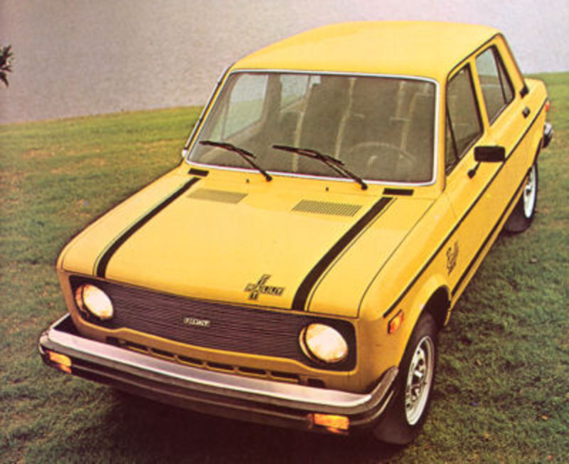 Rally - 4-tÃ¼rige Limousine mit Ausstattung Ã¤hnlich dem Fiat 128 Abarth