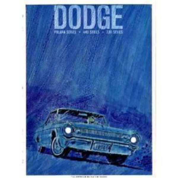 Original Sales Brochure for 1964 Dodge Polara - 330 - 440