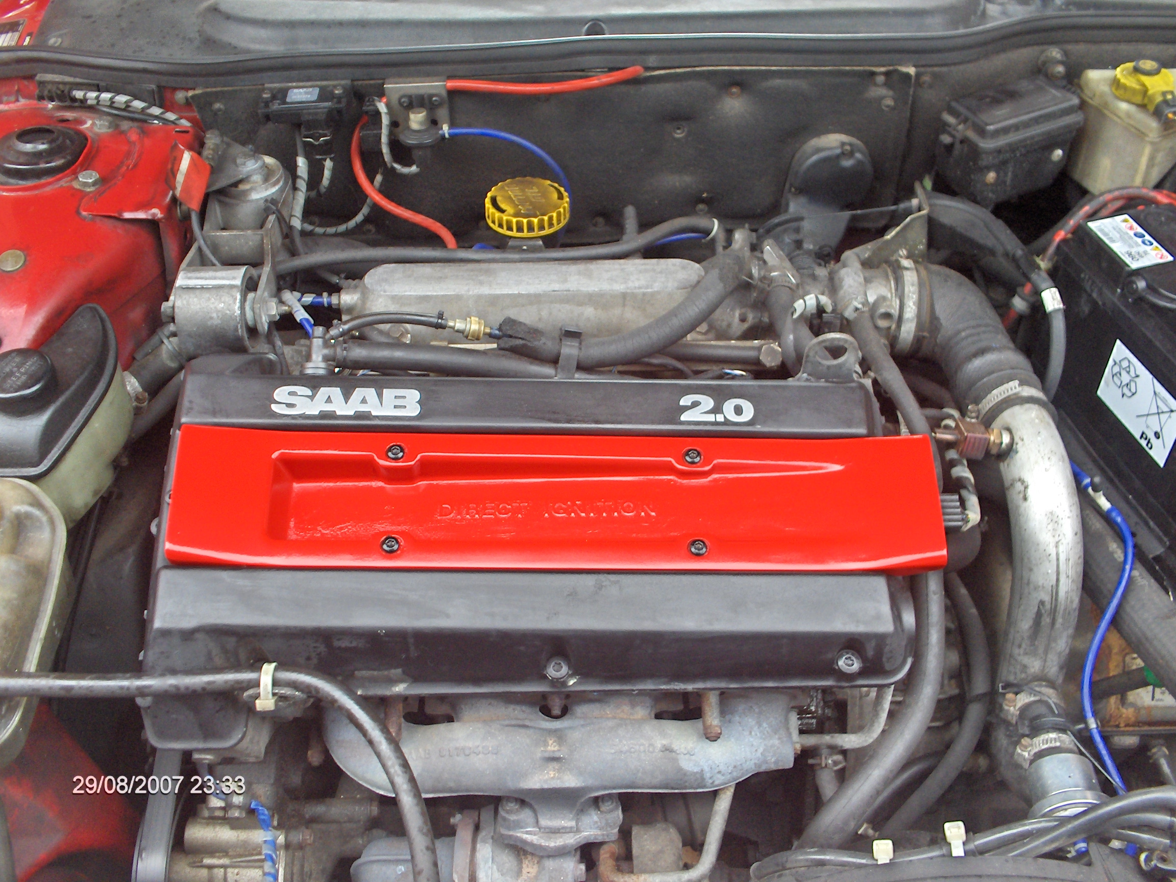 SAAB - 9000 - CS - 2.0 lpt - Auto - 1997 - Motor. Engine Bay