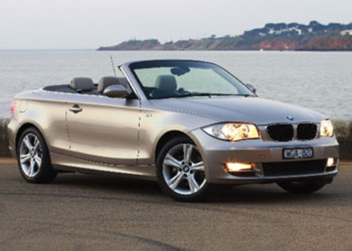 BMW's 120i is within the range of small luxury convertible buyers.