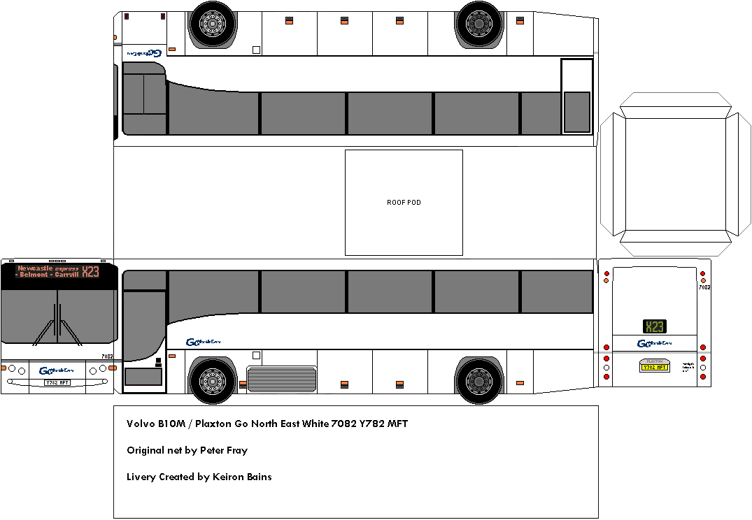 Volvo B10M Plaxton Coach. This is a B10M coach on the X23 which is the