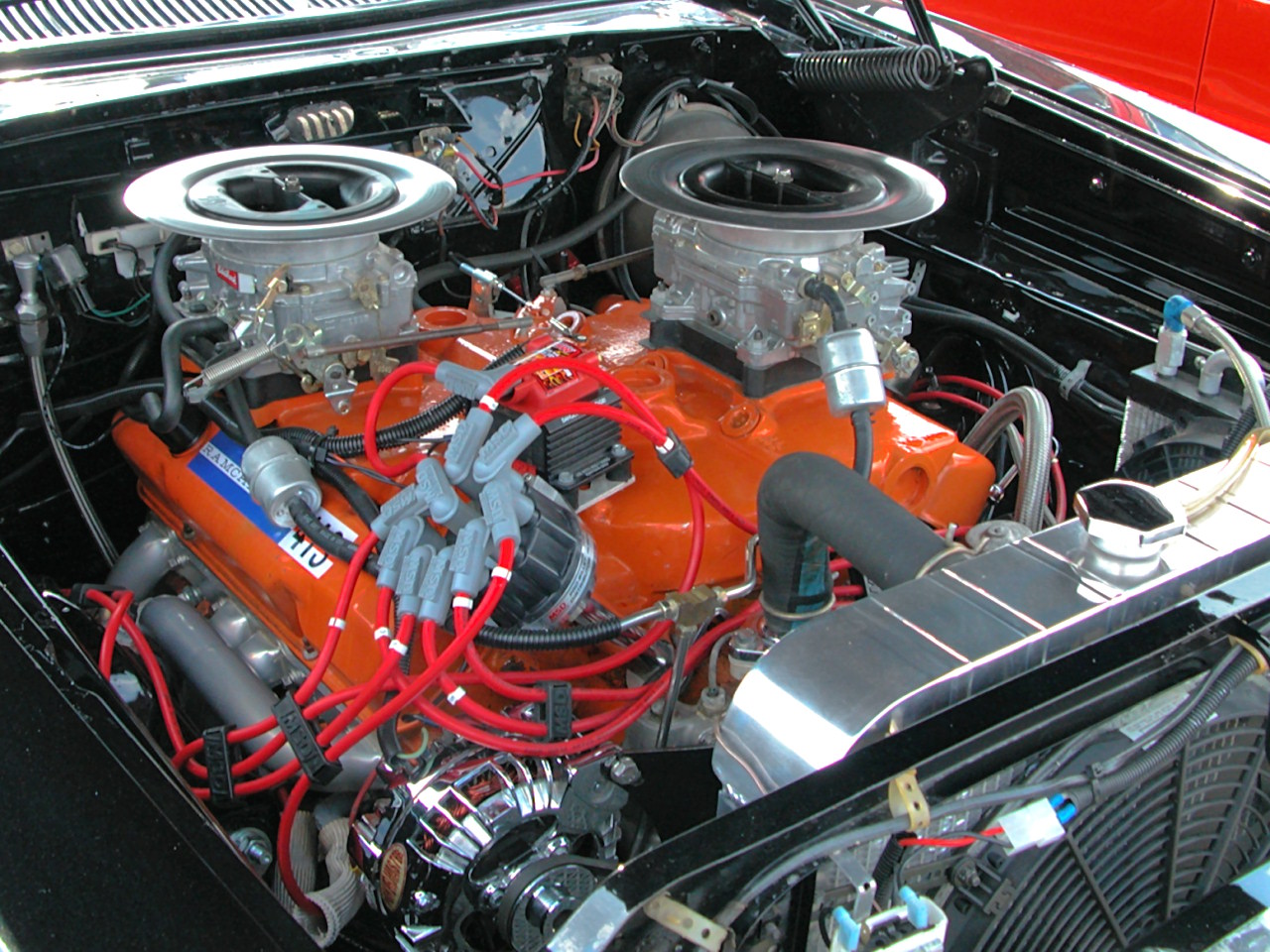 1962 Dodge Dart 440 2 Door Hardtop 413 Short Ram Max Wedge Engine Tubing