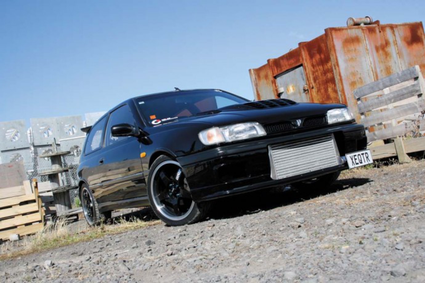 It's a 1991 RNN14 Nissan Pulsar GTI-R that I bought on the spur of the