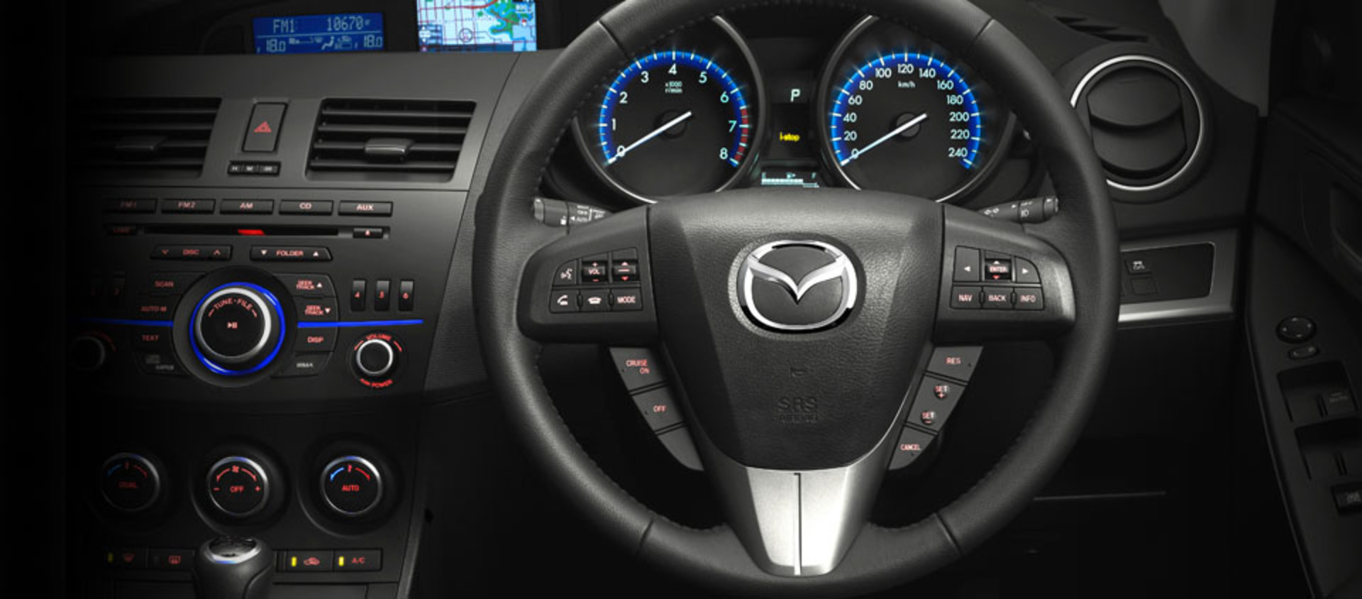 Mazda3 SP25; Mazda3 Steering Wheel