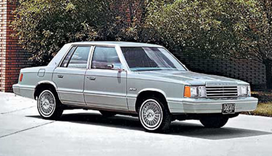 Dodge Aries - huge collection of cars, auto news and reviews, car vitals,