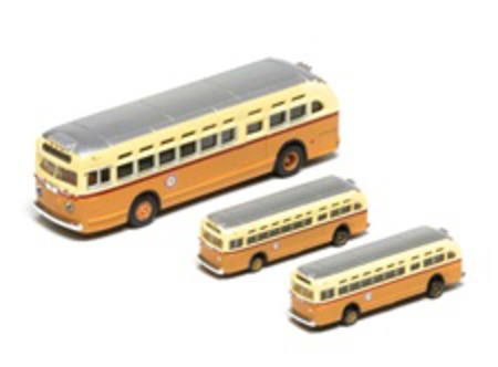 Walthers HO and N scale General Motors coach TDH 3610 old look transit bus