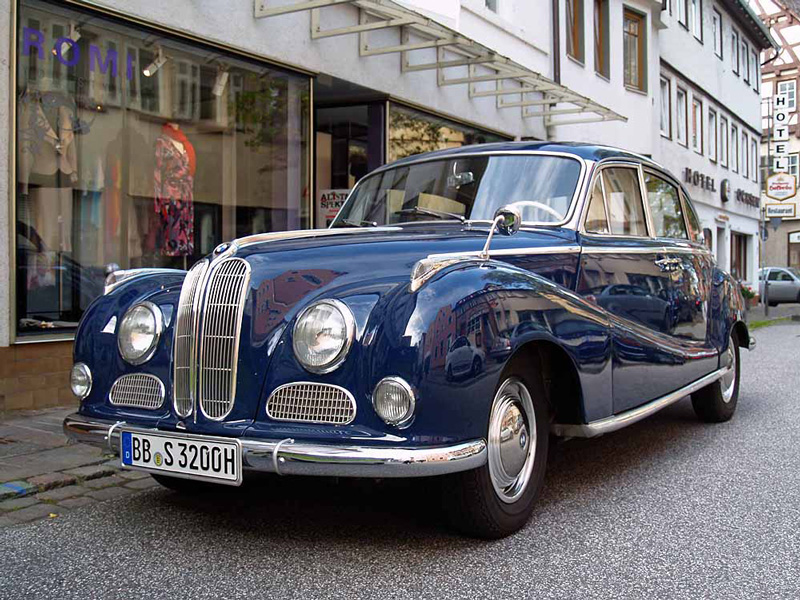 1960,-BMW,-502-Super-V Hallo Klaus, wir waren heute in Leonberg auf dem