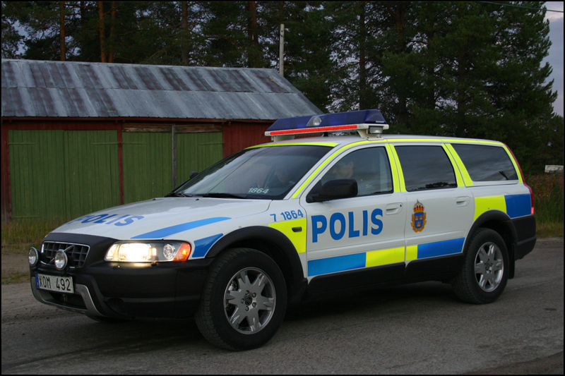 Volvo XC70 Polis AWD, 2006, XOM 492. Foto: HÃ¥kan Gustafsson 71864.jpg â€‹