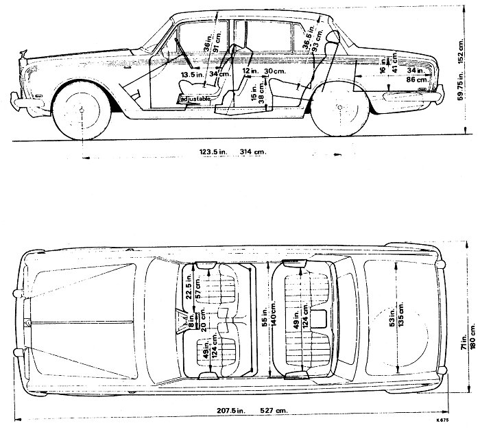 Rolls royce чертеж