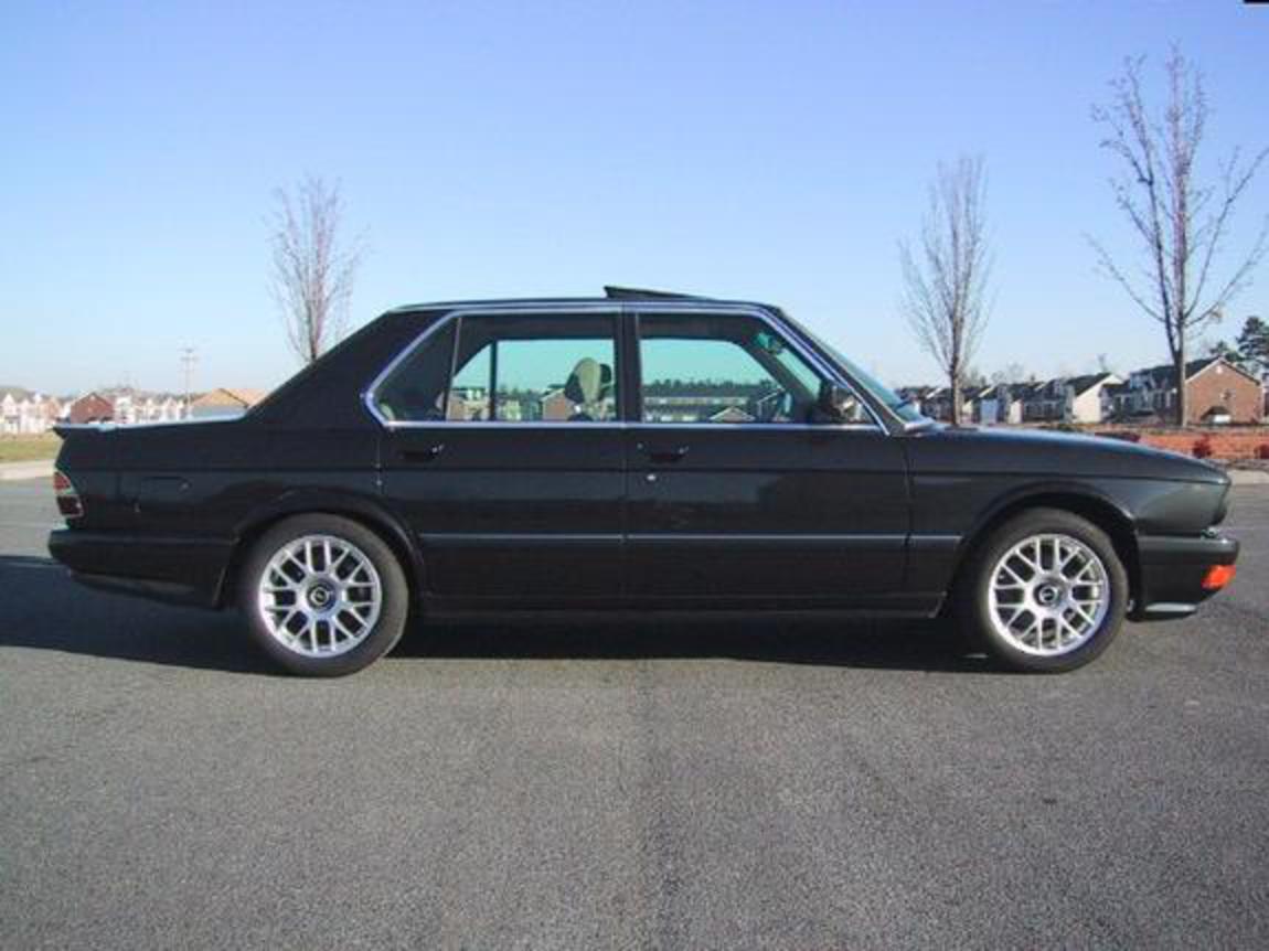 SOLD -- 1987 BMW 535is 5-speed.. 163,000 miles now on this car that will