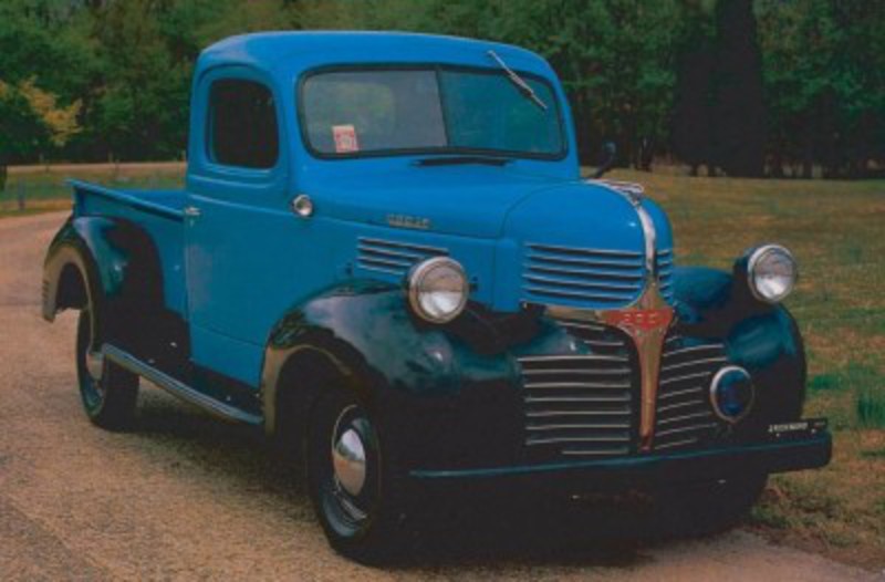The 1946 Dodge WC pickup is shown here. See more classic truck pictures.