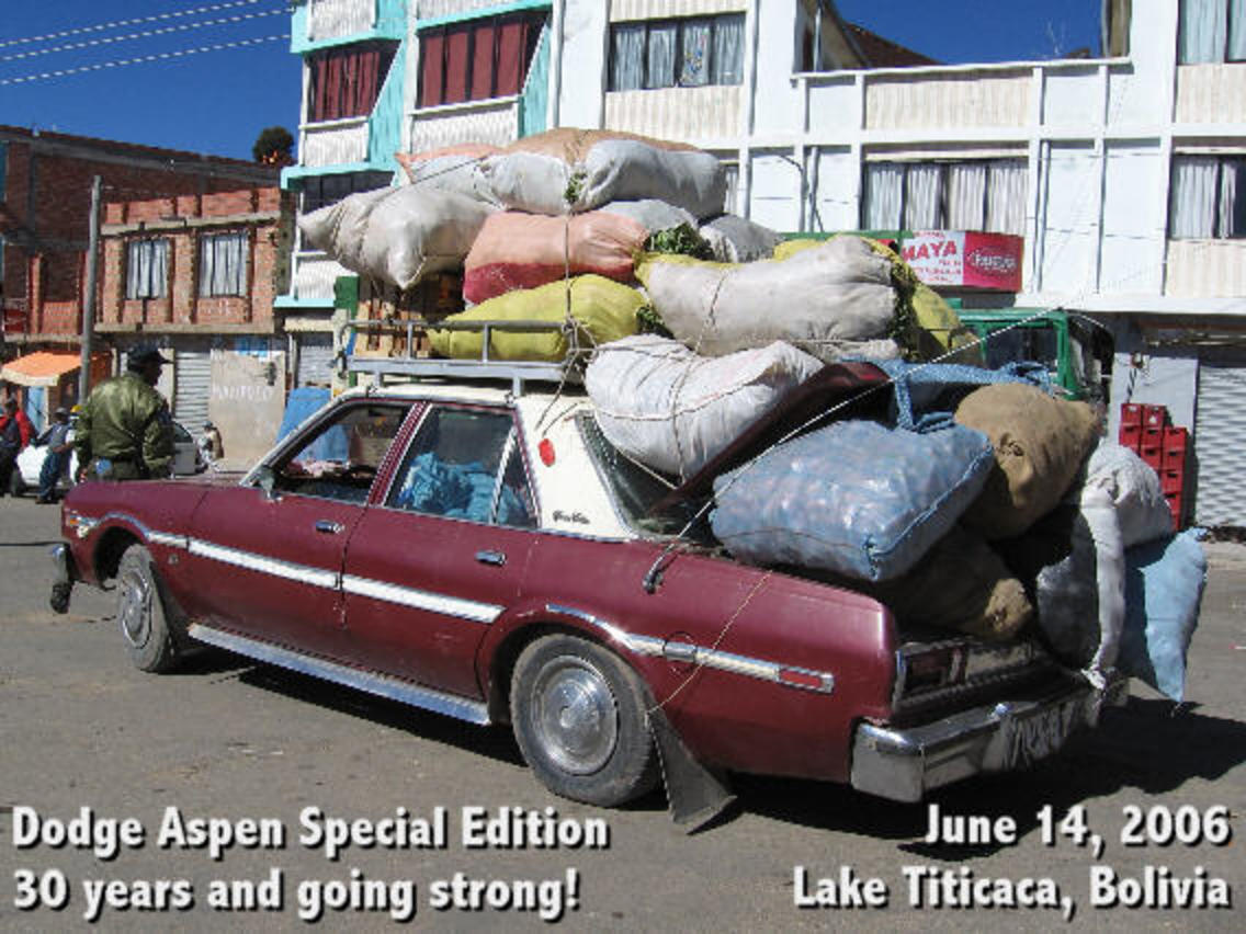Alf pics Bolivia trip Titicaca Dodge Aspen Special Edition 060614.jpg (75937