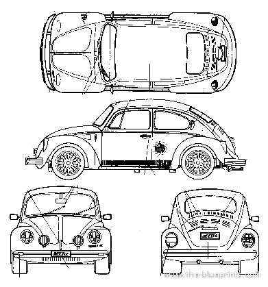 Volkswagen Type 1 (1303 Beetle)
