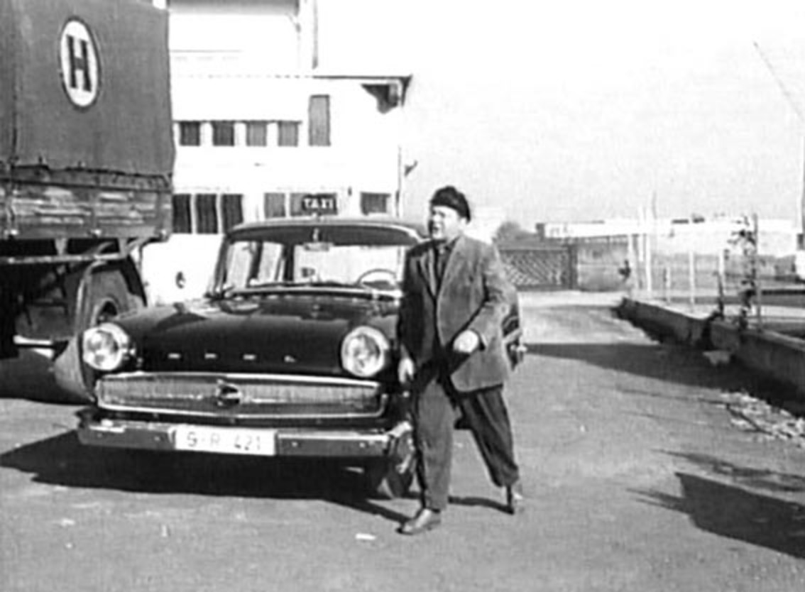 1960 Opel KapitÃ¤n [P-LV] in Die Fernfahrer, TV Series, 1963-1967 IMDB Ep. 04