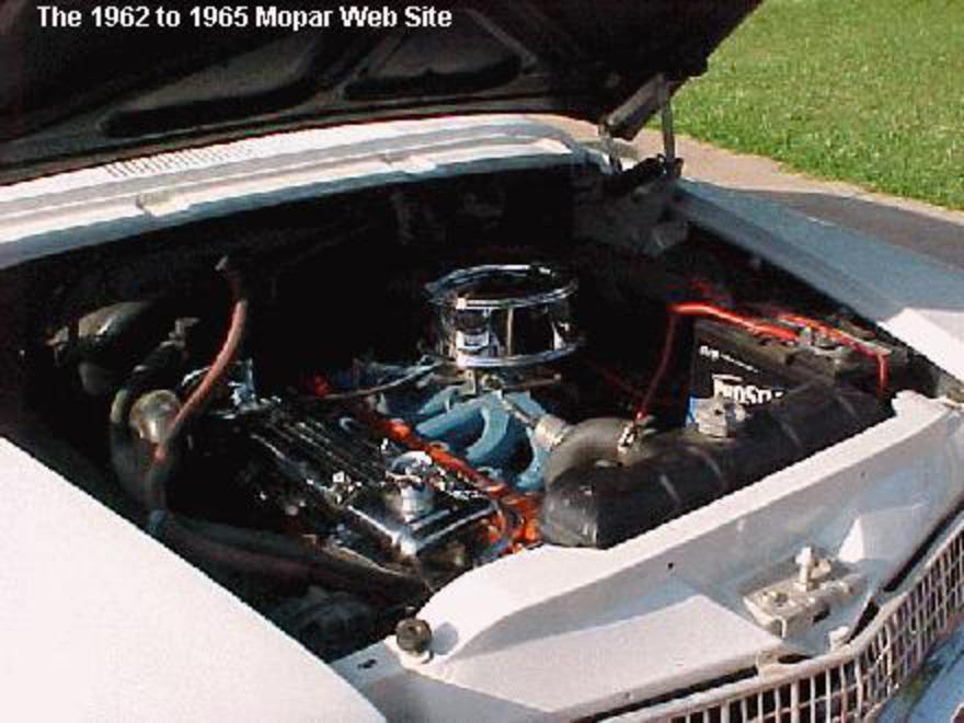 1962 Dodge Lancer GT engine. Anyway not too many years after that I began a