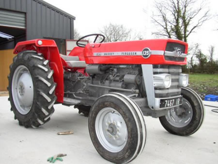 Massey Ferguson 135 was produced from 1965 to 1979.