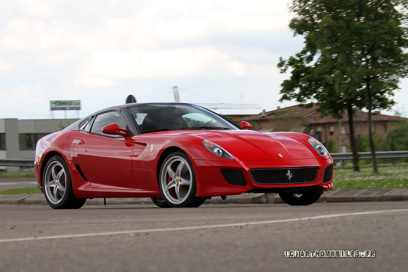 Ferrari 599 GTO черный