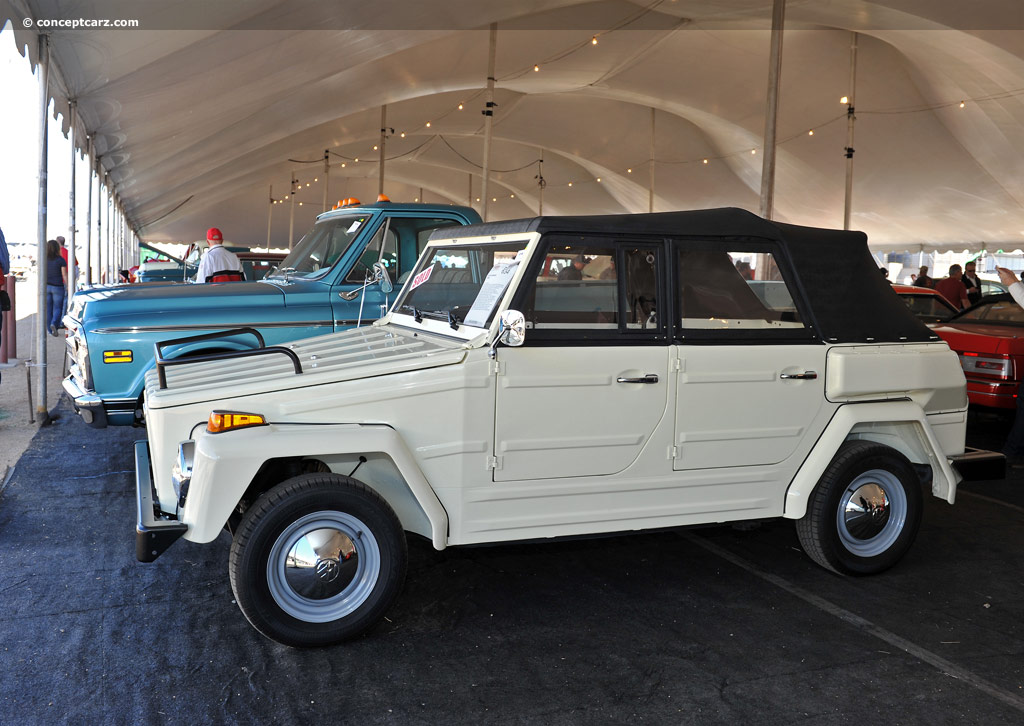 1973 Volkswagen Type 181 Thing auction sales and data.