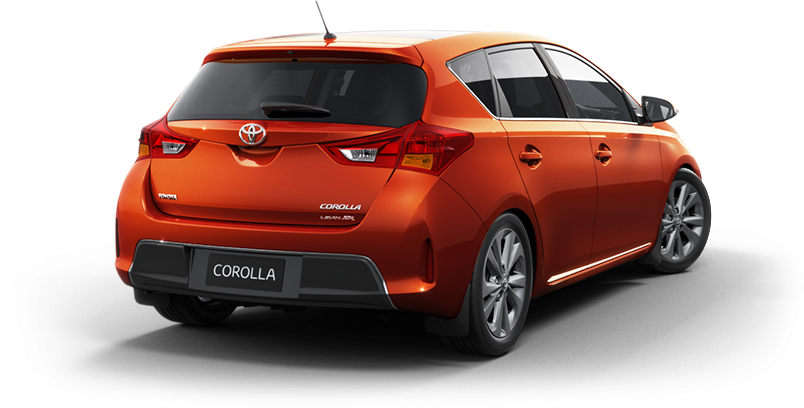 Toyota Corolla homepage