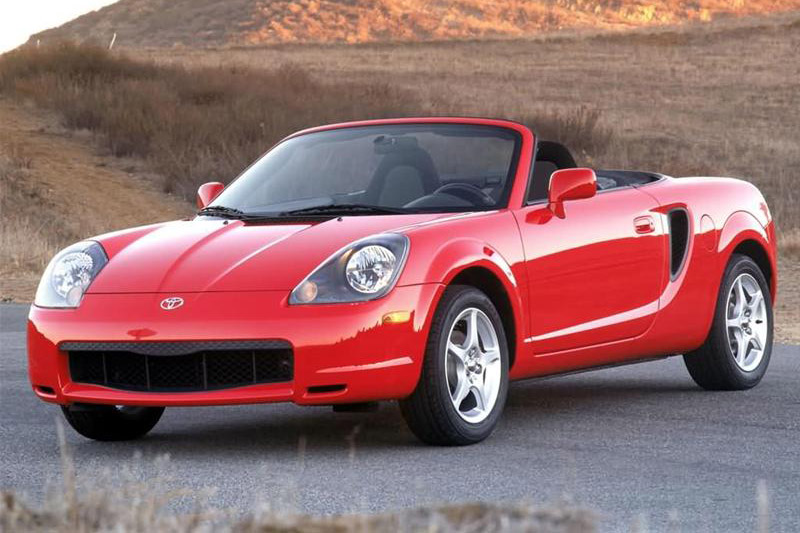 Toyota MR2 Spyder The Toyota MR2 model is a two-seat vehicle that features a
